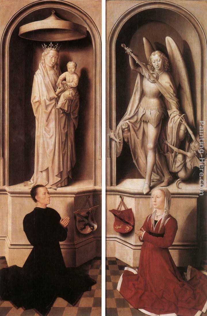 Hans Memling Last Judgment Triptych [detail 13]